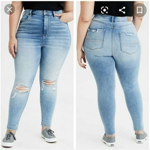 AE curvy jeggings